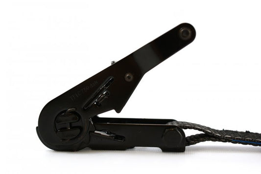 Sangle cliquet professionnel de 25mm - noir (2m) - Bâches de France